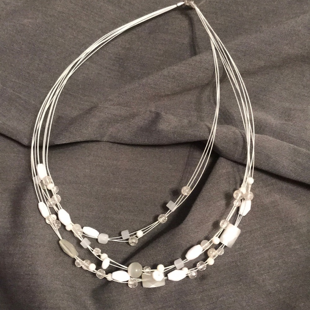 White necklace